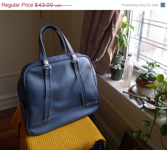 SALE Tanker Blue Carry On Bag