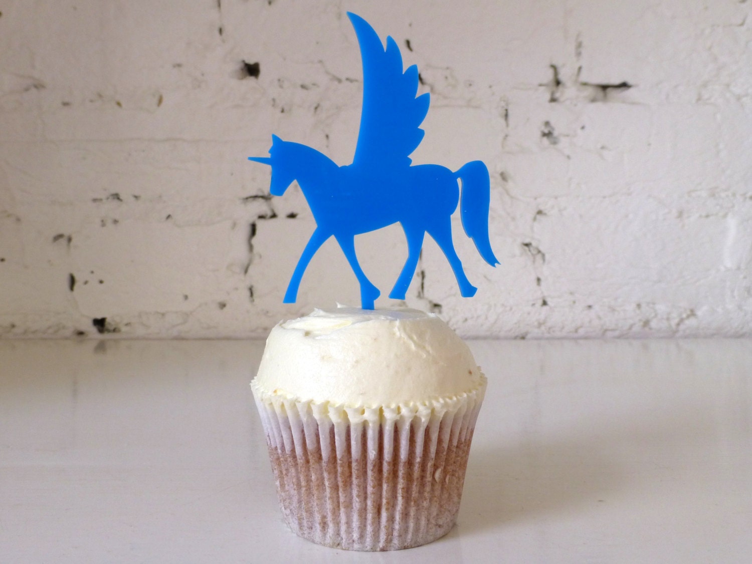 Flying Unicorn Cupcake Topper