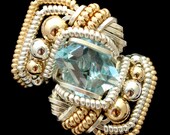 Custom Medium Single Gem Ring Order (Symmetrical)