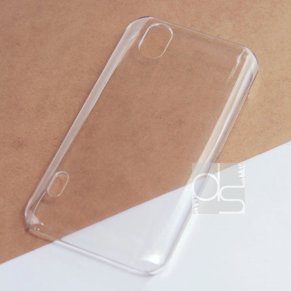LG Optimus Black P970 Sprint LG Marquee LS855 Case Blank Transparent Hard Back Clear Plastic Skin For Diy Bling Rhinestone Crystal Cover
