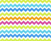 Chevron Fabric by the yard Ziggy in Candy Timeless Treasures 1 yard