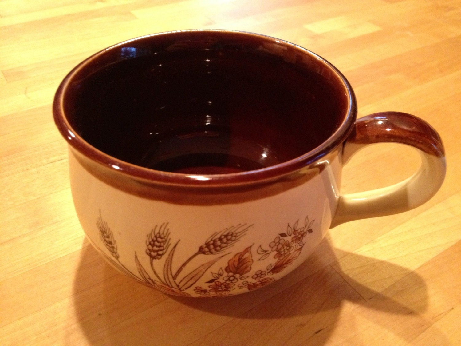 Wistful Wheat Vintage Bowl