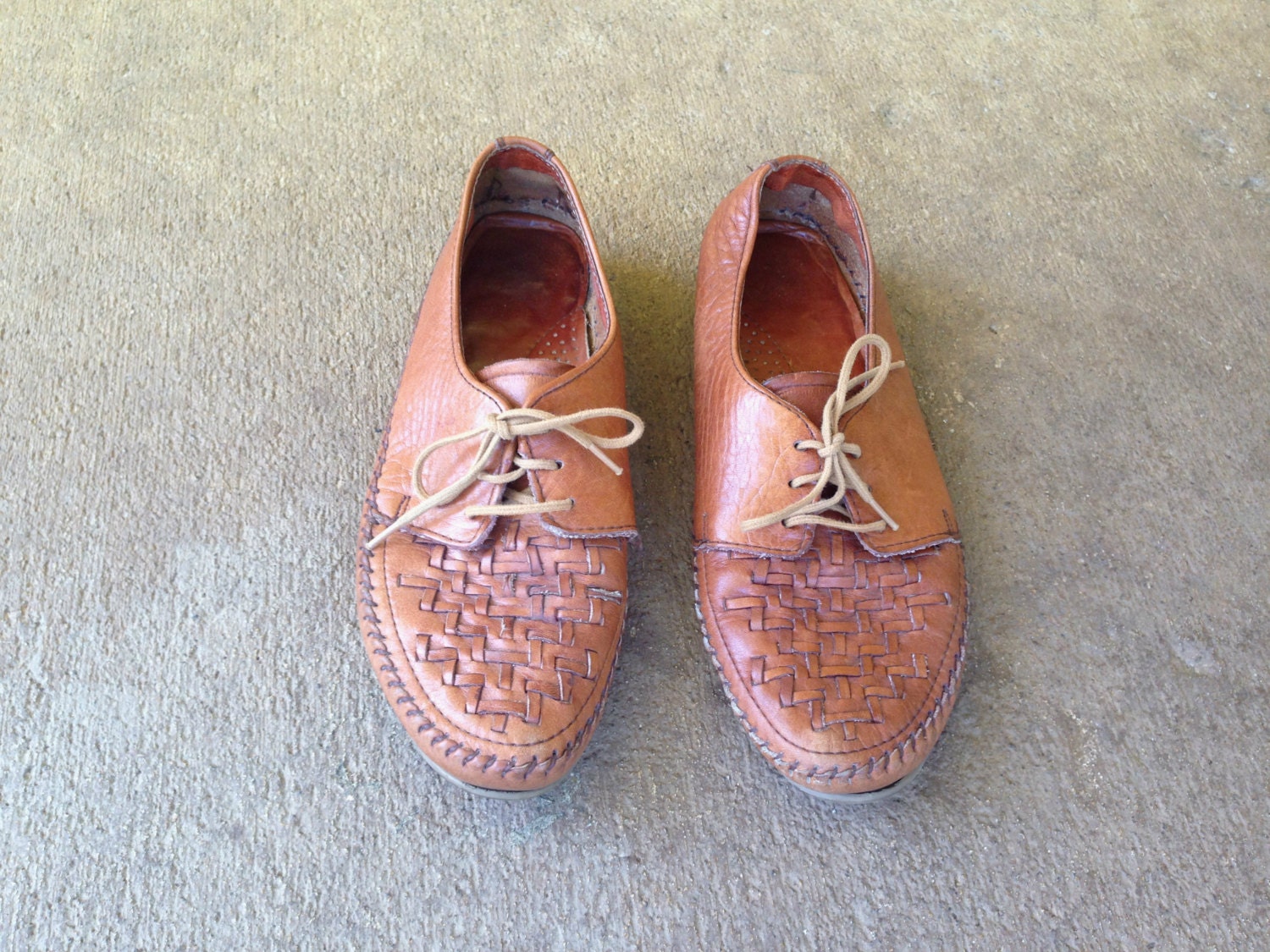Braided Leather Shoes