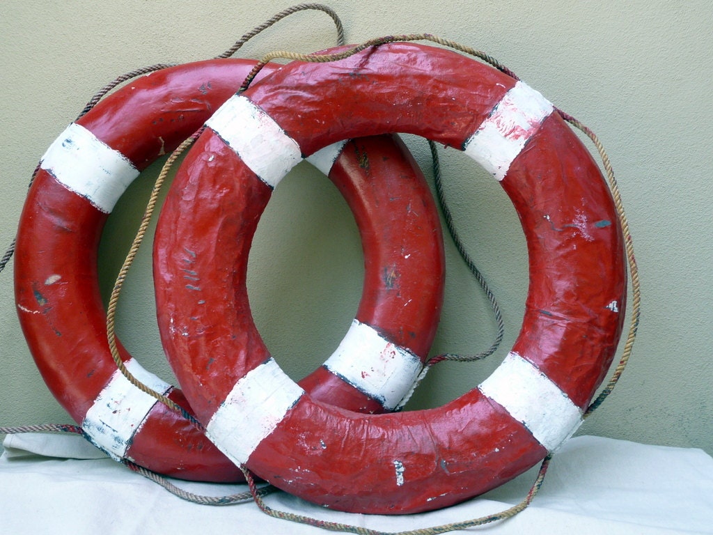 vintage life preserver ring for sale