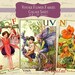 Vintage Alphabet Fairies Digital Collage Sheets - (Large) - INSTANT Printable Download