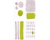 CELLS, 4 original watercolour paintings and ink drawings on paper, 9x6 inches, 23x15 cm