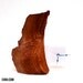 RED OAK Wood Desk Clock - Handmade One Off