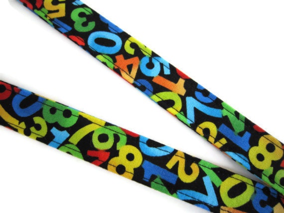 Numbers RETRACTABLE REEL Breakaway LANYARD - Fabric Retractable Reel Lanyard - Fabric id Badge Holder - Key Fob Lanyard