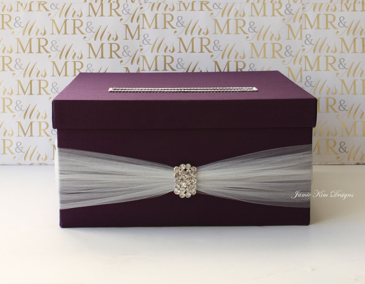 Wedding card box, Wedding Money Box - Custom Made to Order