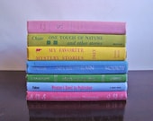 vintage book collection SPRING PASTELS edition