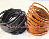 Multi strand wrap leather bracelet  Multi strand wrap leather cuff Wrap leather bracelet with silver bird