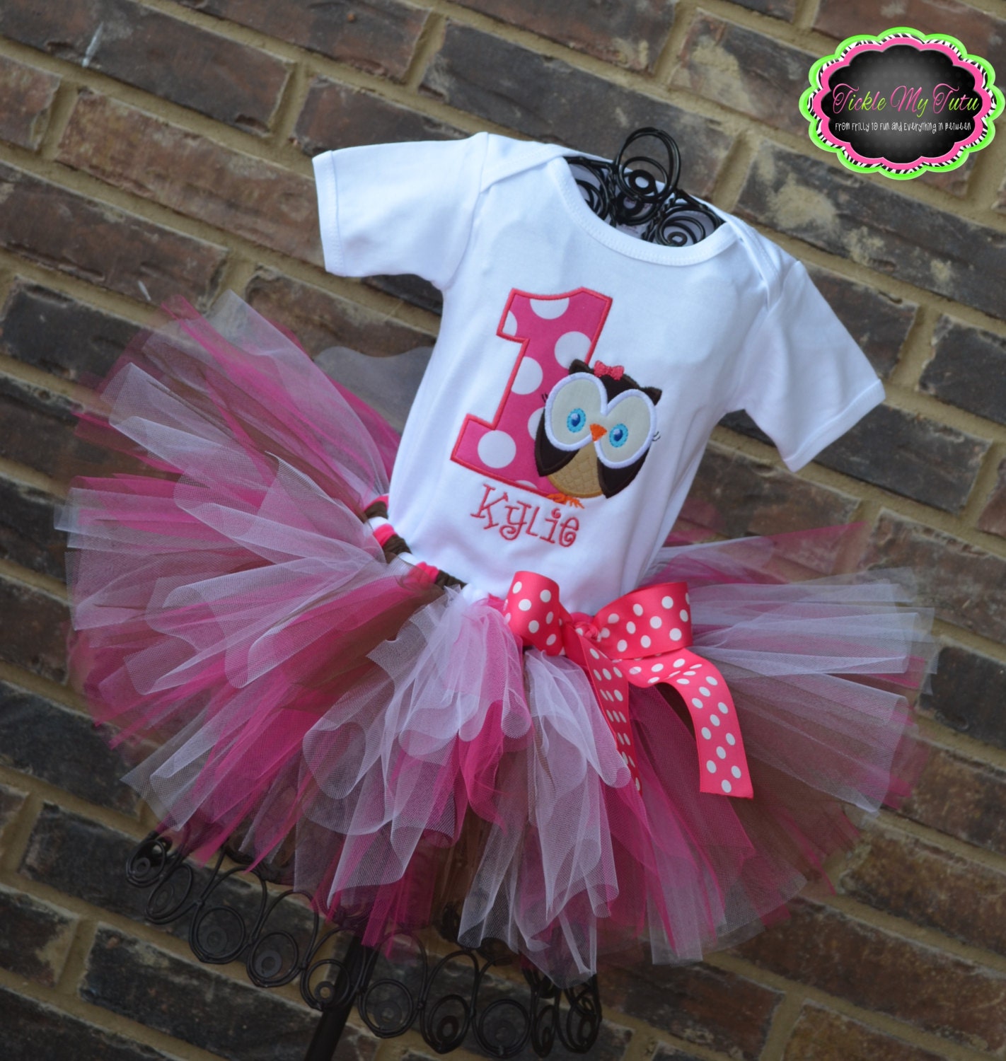 Whoo's One Owl Tutu Oufit