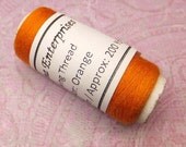 Sewing Thread 100% Cotton ( Orange ) ( 1 Roll ) Sewing Machine Use And Other Crafts - KarPenaEnterprises