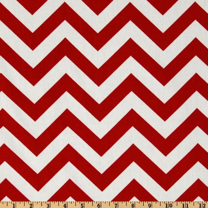 Photography Backdrop Mini Red and White Chevron