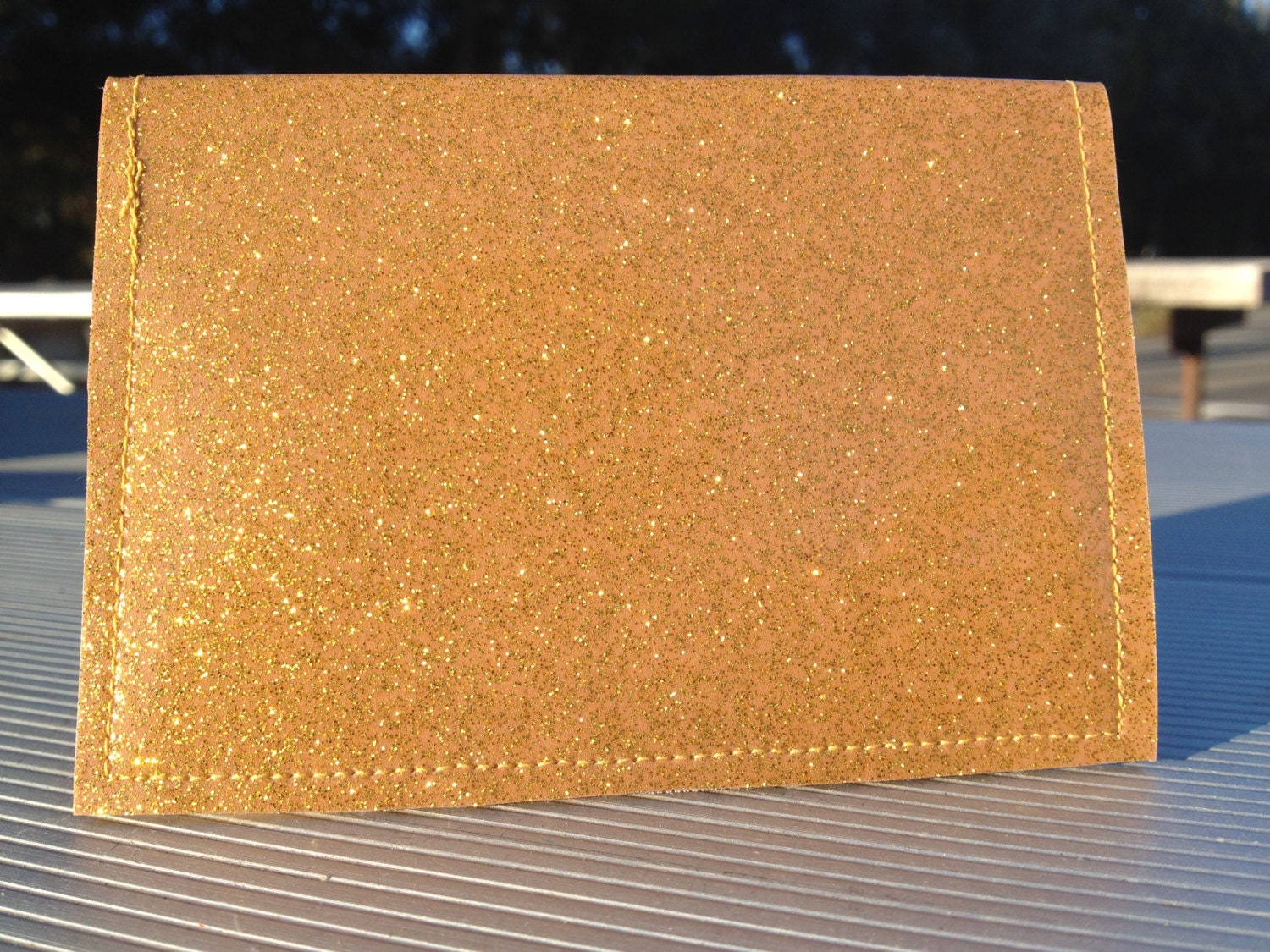 Glitter Vinyl Billfold Wallet