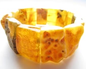 Raw Unpolished Baltic Amber Bracelet