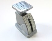 Vintage Postal Scale, Pelouze Princess Automatic Mail Scale, 1950s Mid Century Office Postage Scale