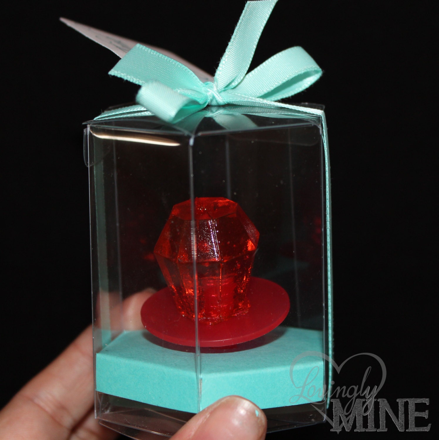 Bridal Shower or Bachelorette Party Ring Pop Favors - Set of 10