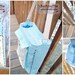 Damsel Heart Tote Blue