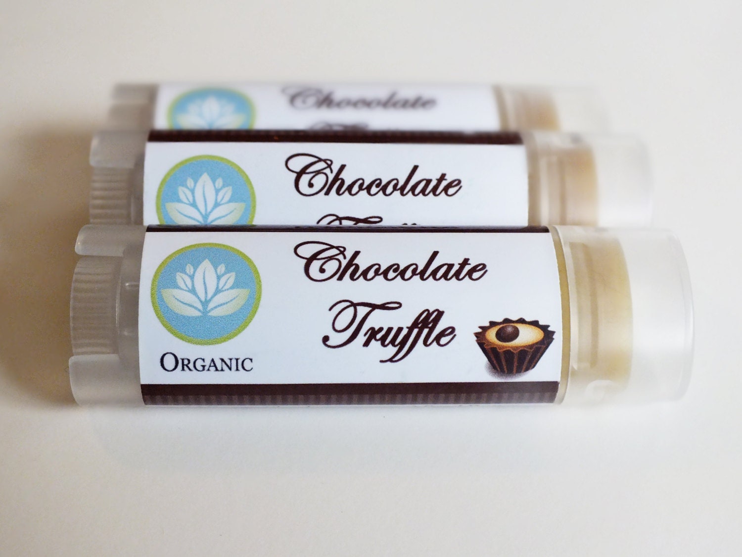 Organic Lip Balm Chocolate Truffle Sweet Lip Balm