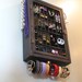 Hanging Jewelry Organizer Display with two layers of storage