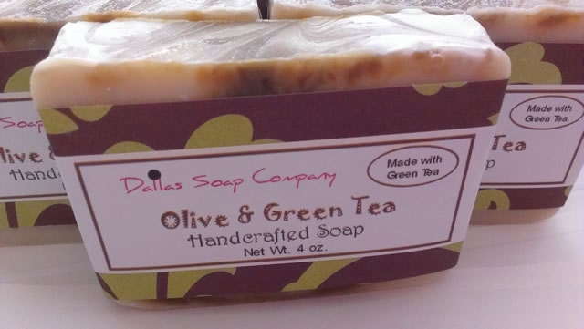 Olive & Green Tea Handmade Soap