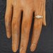 Antique Fede Gimmel Ring . Opening Triplet . Gold Hands Hearts .