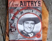 1938 Gene Autry songbook with music -- cowboy deluxe