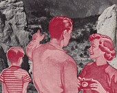 1958 Pikes Peak vacation foldout pamphlet