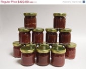 ON SALE  15% off 60 PLAIN Wedding favor jars