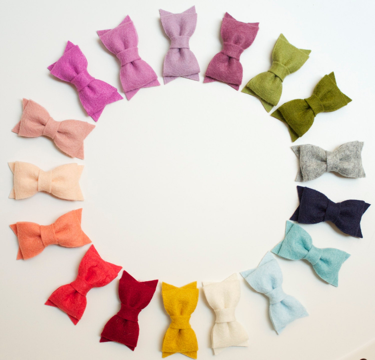 One Perfectly Petite Felt Clip