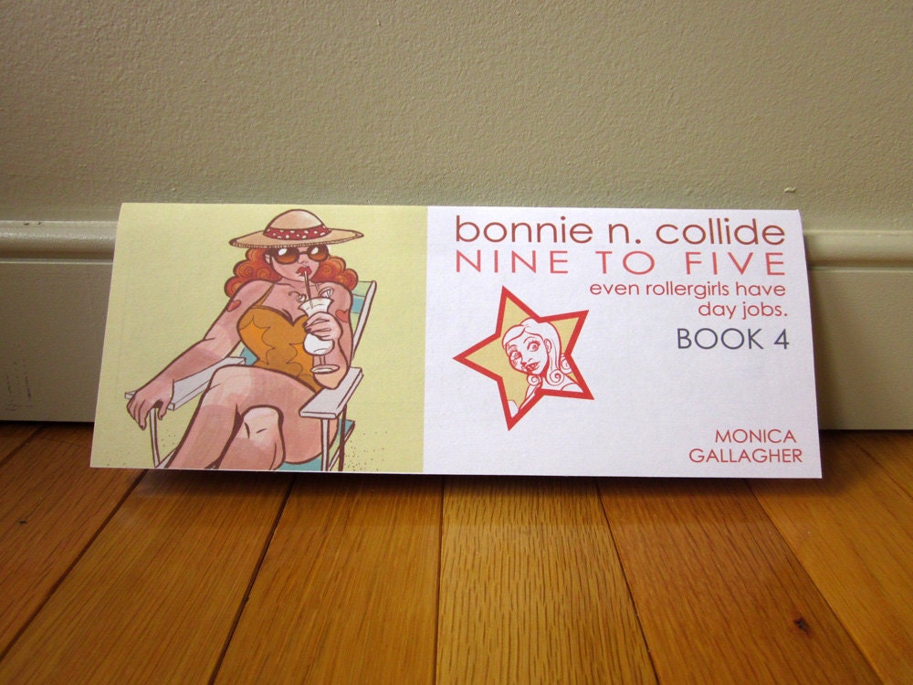 Roller Derby Comic Book Series // Bonnie N. Collide, Nine to Five - Book 4
