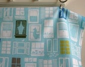 Organic "Window To My Heart" by designer Monaluna from the Modern Home Collection - ONE FAT QUARTER  Cut