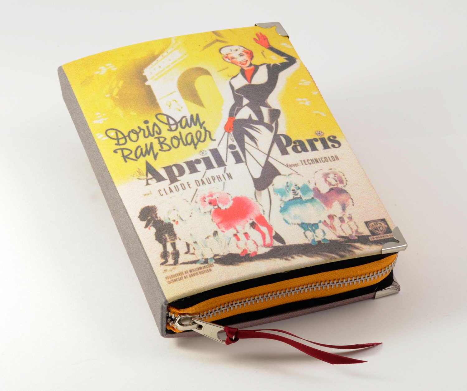 Doris Day "April in Paris" book Clutch