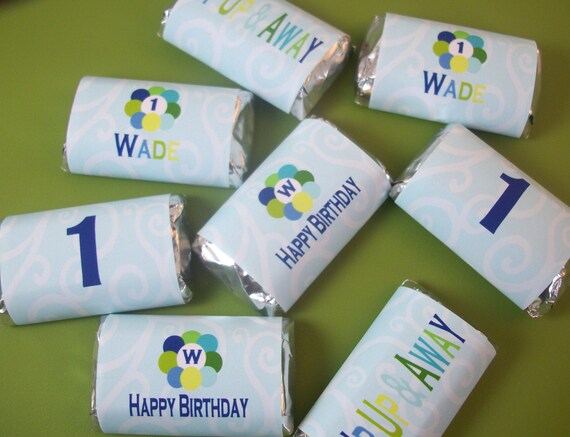Balloon Candy Wrappers, Balloon Chocolate Bar Wrappers, Printable Candy Bar Wrappers, Balloon Party Il_570xn