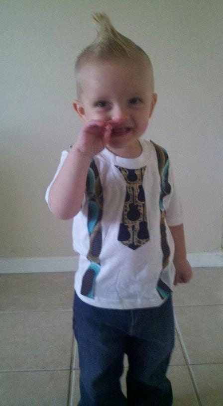 Dress up your little man in something handsome any day of the year you customize it