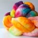 BFL Fiber in Neon Pop-Yarn Loft
