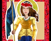 Saint Joan of Arc magnetic paper doll