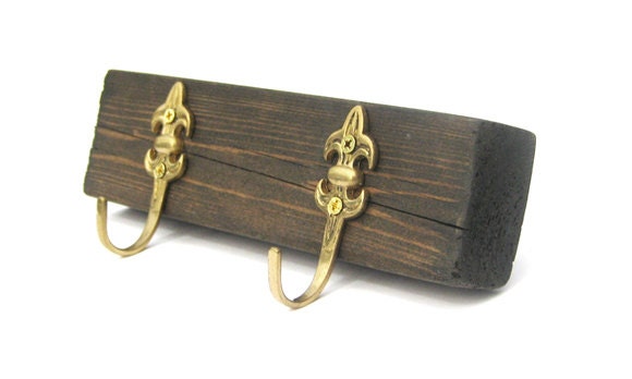 Driftwood Key Rack // Wall Rack // Furniture Eco-Friendly Home Decor // Storage & Organization // Driftwood Key Hooks Rack // Wall Fixtures