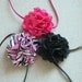 YOU PICK ANY 3 Petite Satin/Mesh Flowers