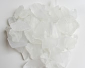 White Sea Glass For Wedding Crafts Beach House Decor