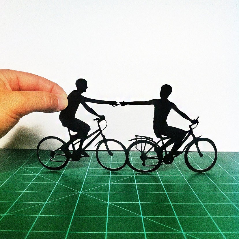 Panama Jacks Hand-Cut Paper Silhouette 8x10