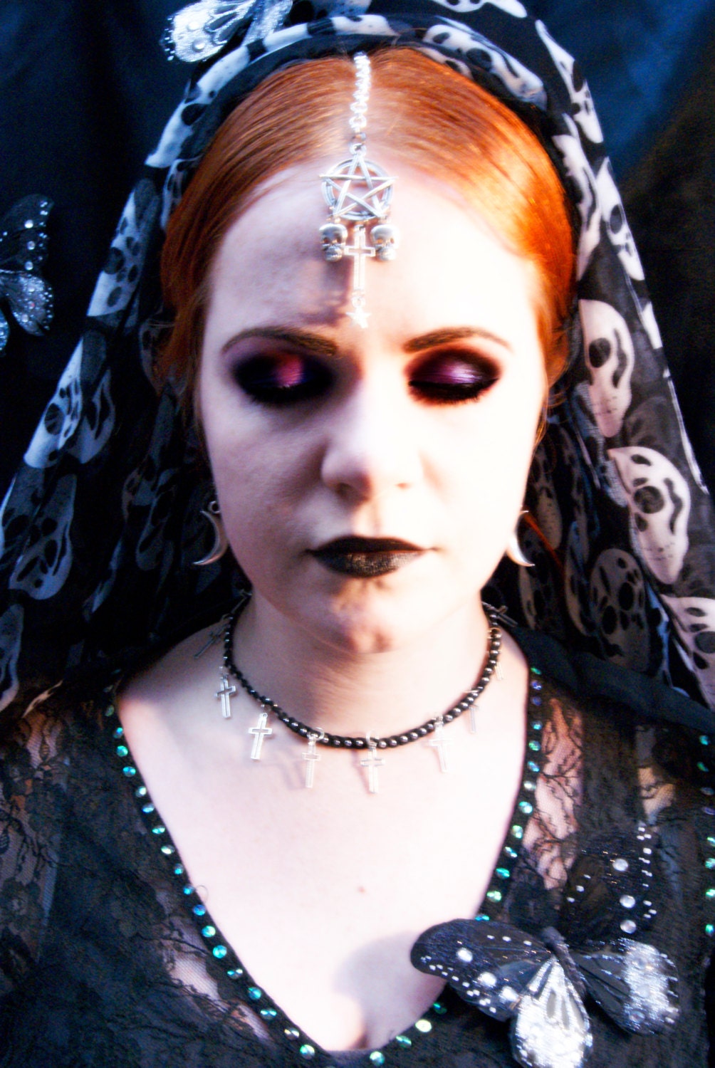 The Goddess Collection 90's Grunge Shamballa Choker