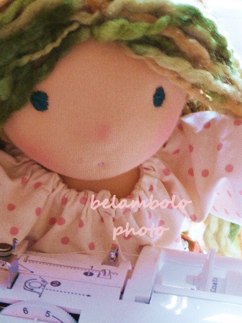 belambolo Charlotte Tailoress - a   handmade  doll 18 inch