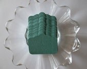 FINAL STOCK Monaco Green Wedding, Escort, Place Cards, tags 50pcs