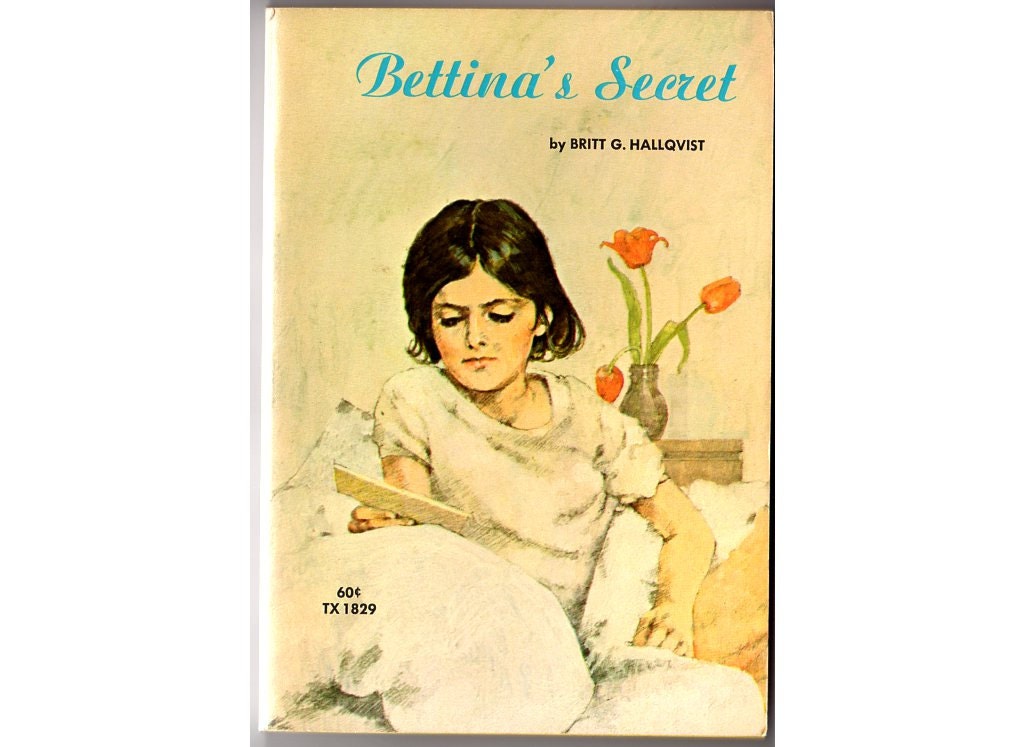 Bettina's Secret Vintage Childrens Book 1971 Scholastic 1st Printing