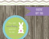 Printable Personalized Easter Gift Tag