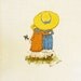 Hollie Hobbie Linen Wall Friends Sunshine Hang Up - Retro Prairie - 1970's - Sweet Encouragement