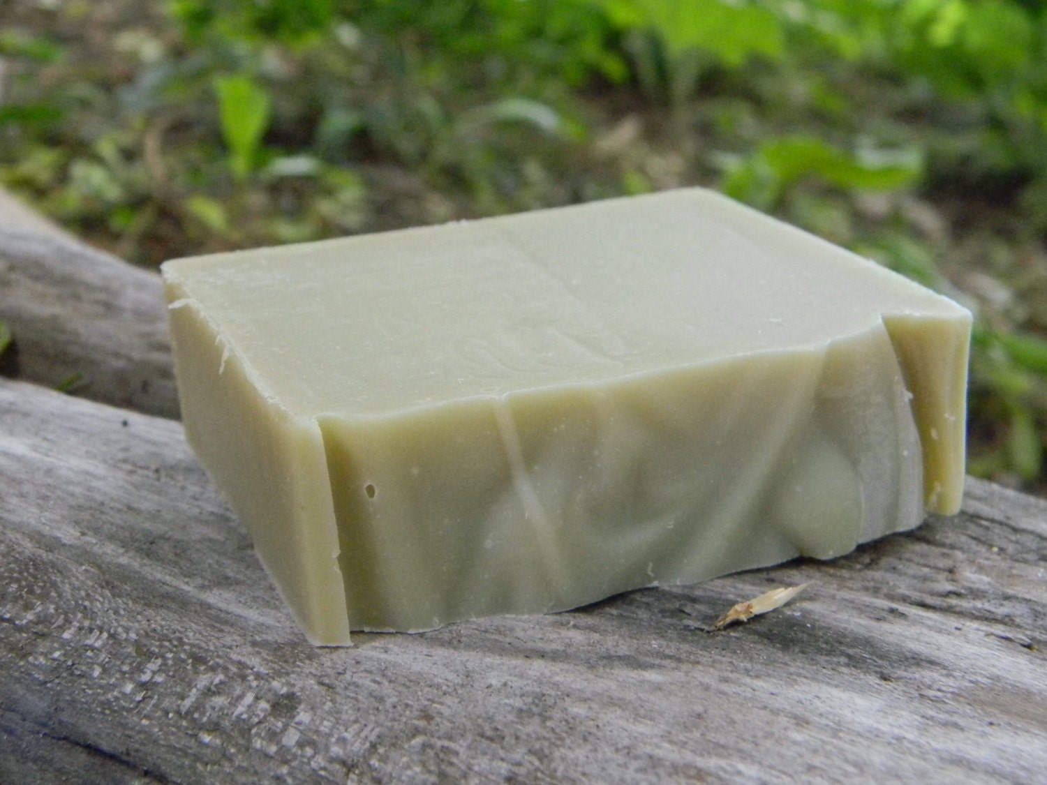 Green Clay and Aloe Soap,Hand Made, Vegan, Unscented, On a Branch Soaps, palm oil free