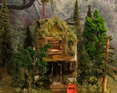 Fairy House, SALE, Faeribella, Forks, Woodland Miniature, Woodland Fairies, Miniature House, Fairies, Faeries, Fairy Houses